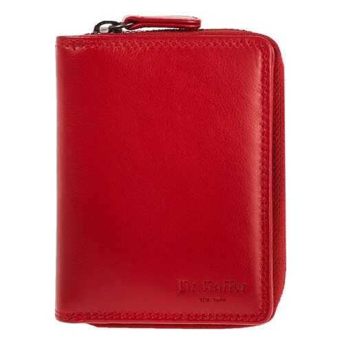 Портмоне женское Dr.Koffer X510407-41 красное в 5 Карманов