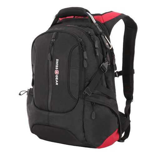 Рюкзак SwissGear Large Volume Daypack SA15912215 30 л черный/красный в 5 Карманов