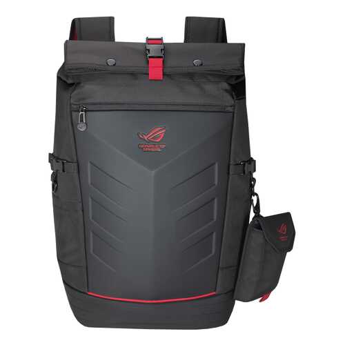 Сумка для ноутбука Asus Ranger Backpack для 17 черная 90XB0310-BBP010 в 5 Карманов