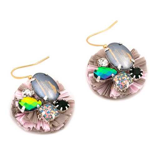 Серьги SELENA 20113640 голубые, зеленые, розовые в 5 Карманов