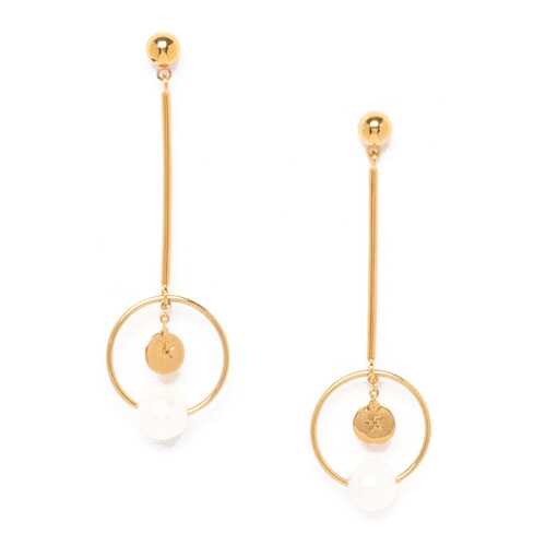 Серьги женские ORI TAO OT-12-29142 золотистые в 5 Карманов