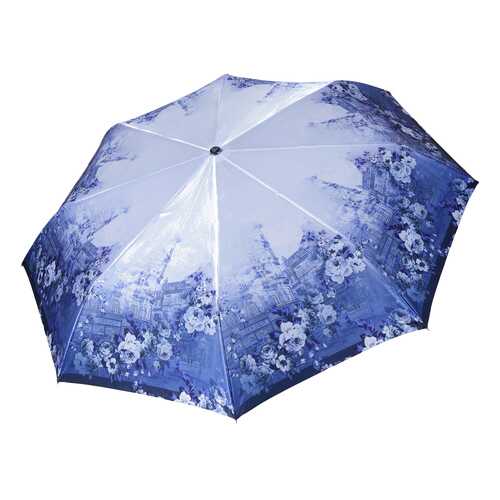Зонт женский FABRETTI S-18102-6 синий в 5 Карманов