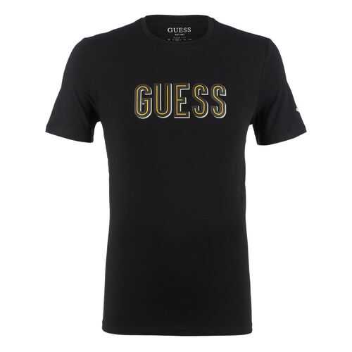 Футболка мужская Guess M0YI9A-J1300 черная S в 5 Карманов