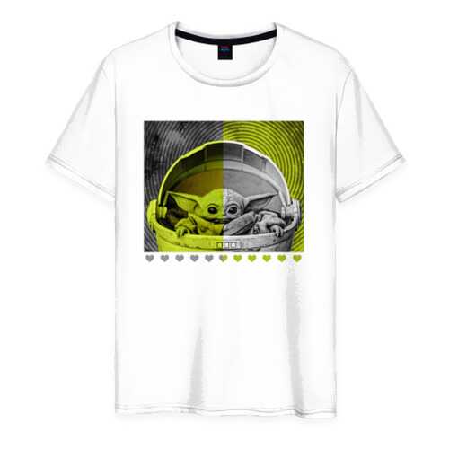 Футболка мужская ВсеМайки 2147267 белая XXXL в 5 Карманов