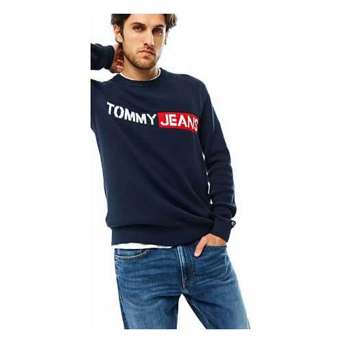 Джемпер мужской Tommy Jeans DM0DM08484 C87 синий S в 5 Карманов