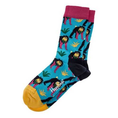 Носки мужские Happy Socks MNK01 голубые 36-40 EU в 5 Карманов