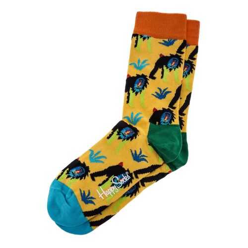 Носки мужские Happy Socks MNK01 желтые 36-40 EU в 5 Карманов