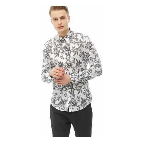 Рубашка мужская Antony Morato MMSL00587-FA430414 1000 белая 50 IT в 5 Карманов