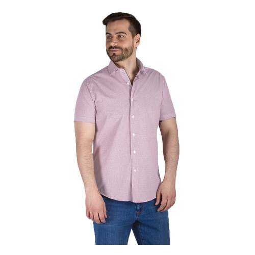 Рубашка мужская Dairos GD81100350 красная XL в 5 Карманов