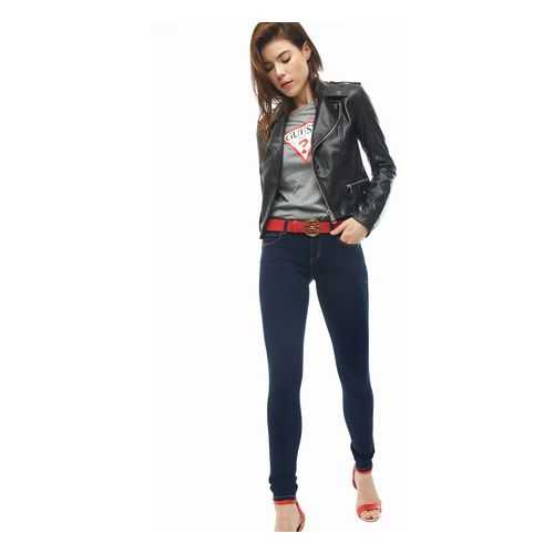 Джинсы женские Guess W0YAJ2-D42I1 синие 24/32 US в 5 Карманов