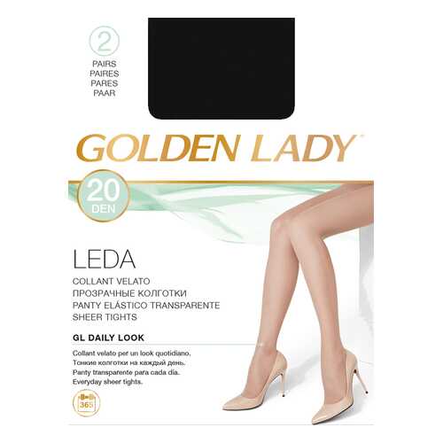 Колготки Golden Lady LEDA 20, nero, 4/L в 5 Карманов