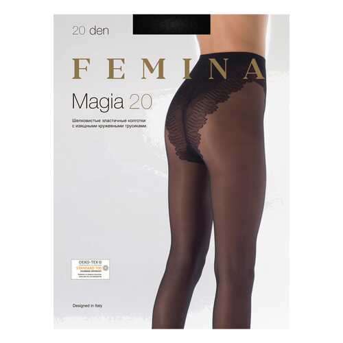 Колготки женские FEMINA MAGIA 20 черные 3 (M) в 5 Карманов