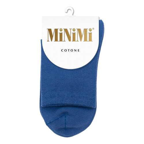 Носки женские MiNiMi MINI COTONE 1202 синие 35-38 в 5 Карманов