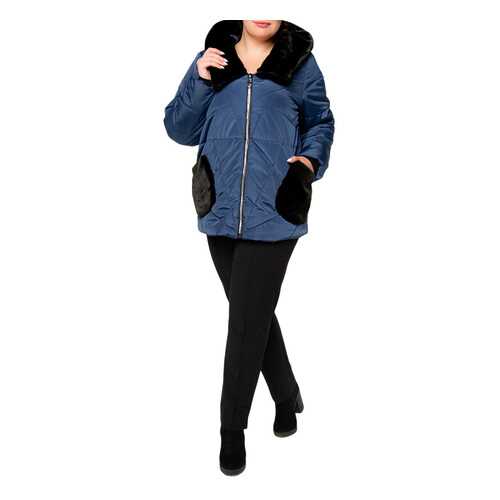 Куртка женская KR 7714 синяя 54 RU в 5 Карманов