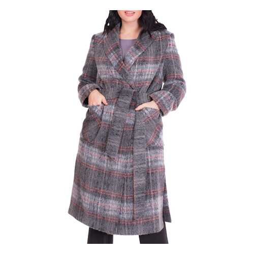 Пальто женское Argent VZU910330 серое 52 RU в 5 Карманов