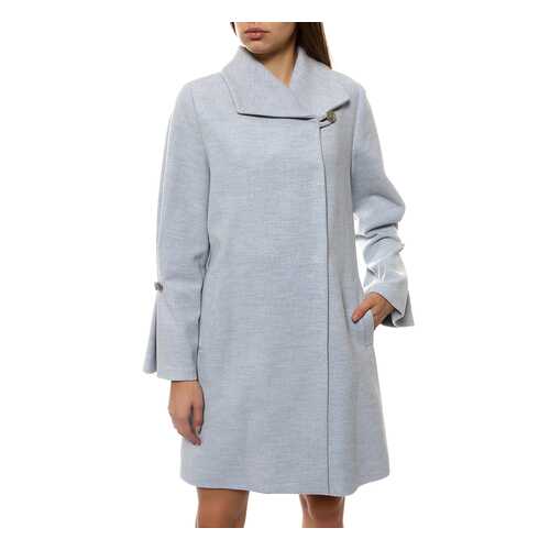 Пальто женское Style National 1492 Р240 голубое 44 RU в 5 Карманов