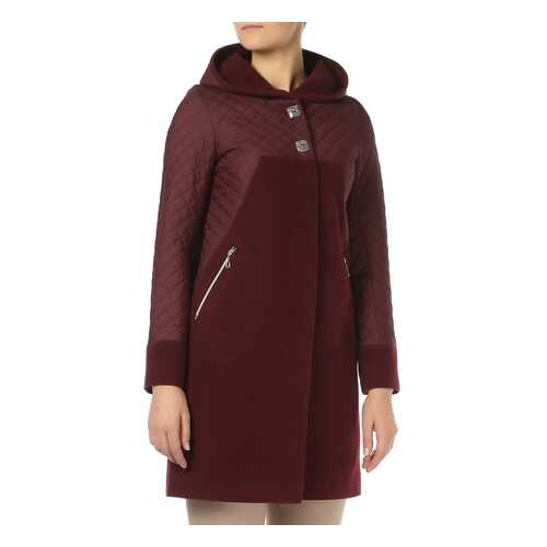 Пальто женское TWELVE MONTHS К130DKS0048 красное 46 RU в 5 Карманов