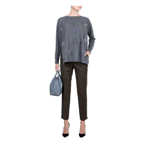 Брюки женские Pantaloni Torino 100177 зеленые 44 IT в 5 Карманов