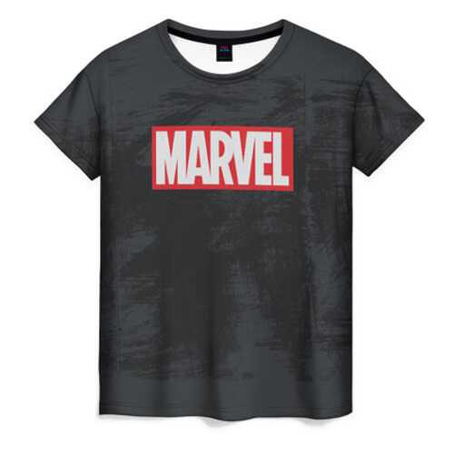 Футболка женская ВсеМайки MARVEL черная 4XL в 5 Карманов