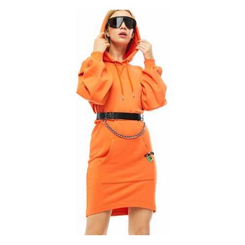 Платье женское DIESEL 00SEN4 0LAYC оранжевое S в 5 Карманов