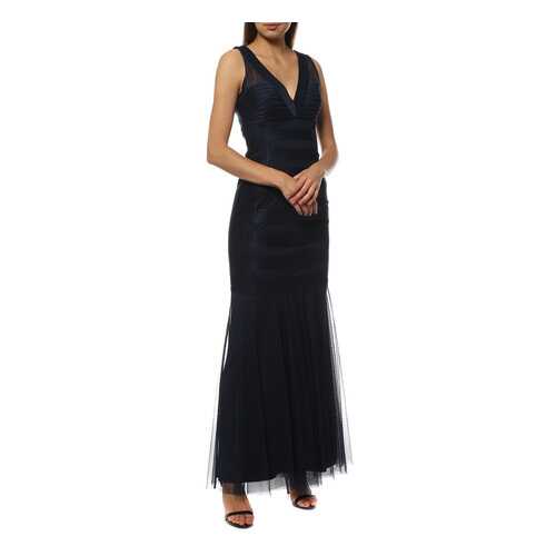 Платье женское JS Collections 5864455 синее 16 US в 5 Карманов