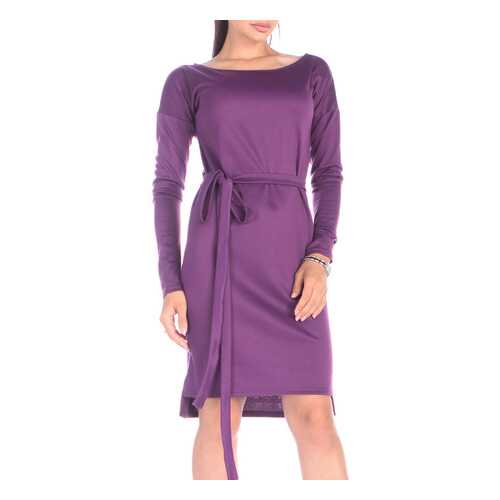 Платье женское Rebecca Tatti RR408_32FR фиолетовое L в 5 Карманов
