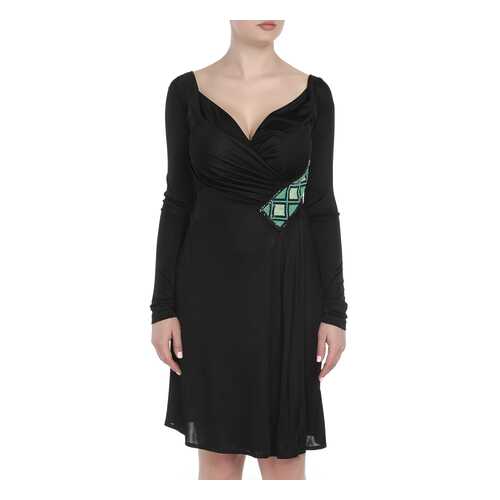 Платье женское Versace Collection G31447/G600678/G1008 черное 46 IT в 5 Карманов