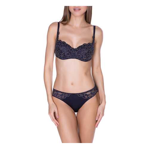 Бюстгальтер женский Rose&Petal Lingerie 26010 синий 80D в 5 Карманов